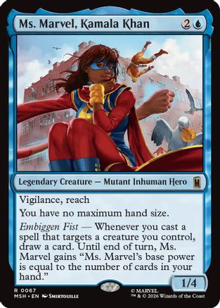 Ms. Marvel, Kamala Khan  [Marvel Super Heroes] Foil