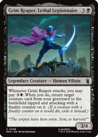 Grim Reaper, Lethal Legionnaire  [Marvel Super Heroes] Foil