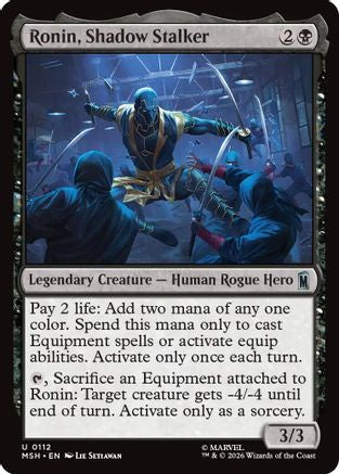 Ronin, Shadow Stalker  [Marvel Super Heroes]