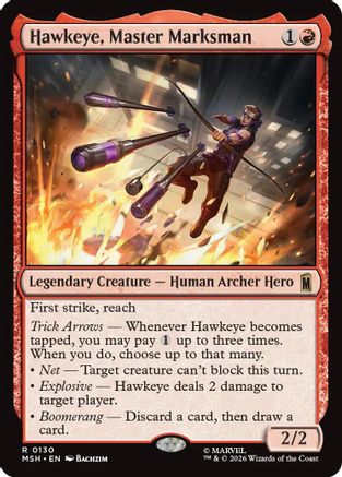 Hawkeye, Master Marksman  [Marvel Super Heroes] Foil