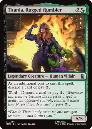 Titania, Rugged Rumbler  [Marvel Super Heroes]