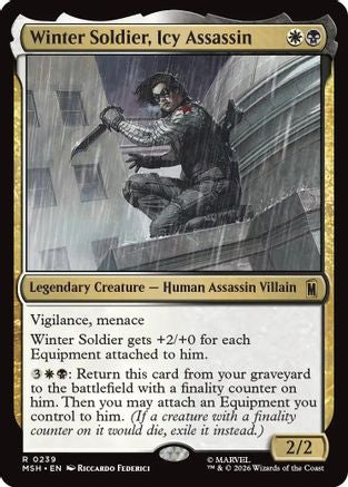 Winter Soldier, Icy Assassin  [Marvel Super Heroes]