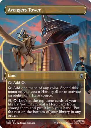Avengers Tower (Borderless)  [Marvel Super Heroes]