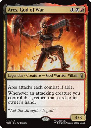 Ares, God of War  [Marvel Super Heroes] Foil