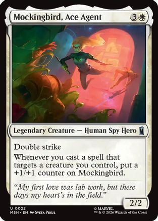 Mockingbird, Ace Agent  [Marvel Super Heroes]