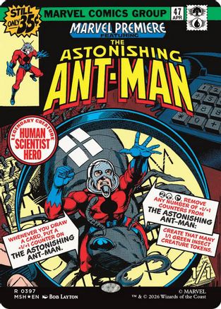 The Astonishing Ant-Man (Borderless)  [Marvel Super Heroes] Foil