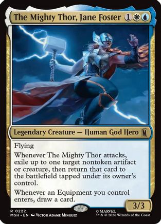 The Mighty Thor, Jane Foster  [Marvel Super Heroes]