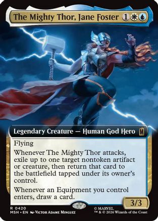 The Mighty Thor, Jane Foster (Extended Art)  [Marvel Super Heroes]