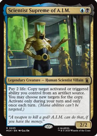 Scientist Supreme of A.I.M.  [Marvel Super Heroes]