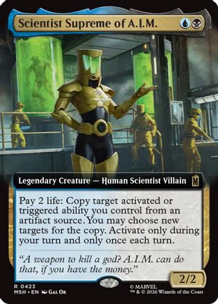 Scientist Supreme of A.I.M. (Extended Art)  [Marvel Super Heroes] Foil