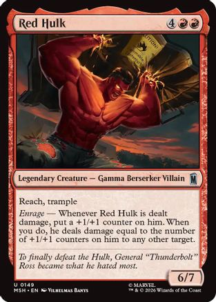 Red Hulk  [Marvel Super Heroes]