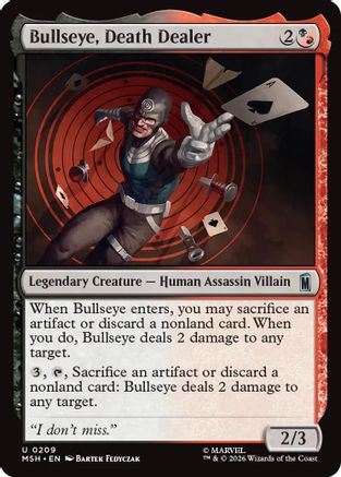 Bullseye, Death Dealer  [Marvel Super Heroes]