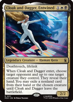 Cloak and Dagger, Entwined  [Marvel Super Heroes] Foil