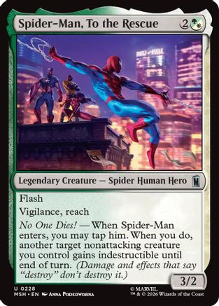 Spider-Man, To the Rescue  [Marvel Super Heroes]