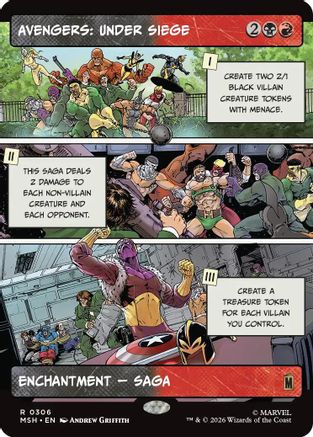 Avengers: Under Siege (Showcase)  [Marvel Super Heroes]