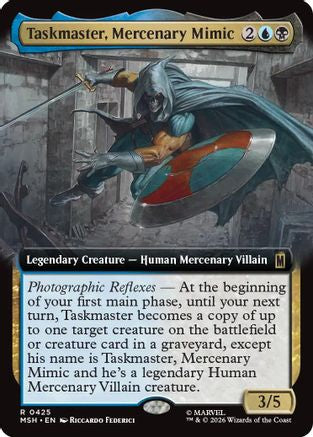 Taskmaster, Mercenary Mimic (Extended Art)  [Marvel Super Heroes]