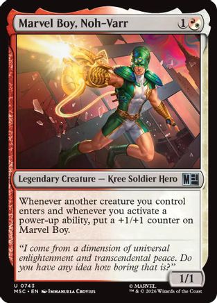 Marvel Boy, Noh-Varr  [Marvel Super Heroes]