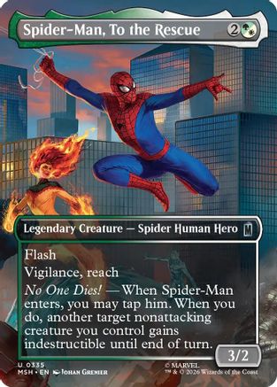 Spider-Man, To the Rescue  [Marvel Super Heroes] Foil