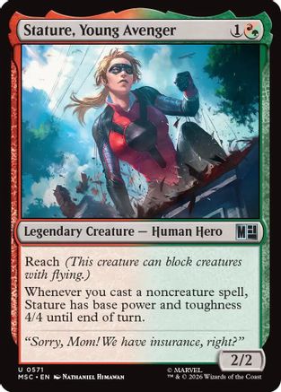 Stature, Young Avenger  [Marvel Super Heroes]