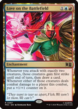 Love on the Battlefield  [Commander: Marvel Super Heroes] Foil