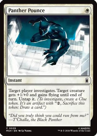 Panther Pounce  [Marvel Super Heroes]