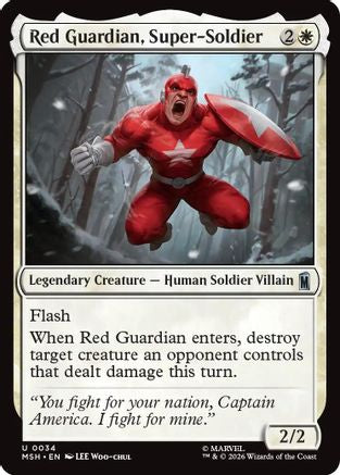 Red Guardian, Super-Soldier  [Marvel Super Heroes] Foil