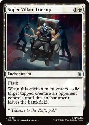 Super Villain Lockup  [Marvel Super Heroes]