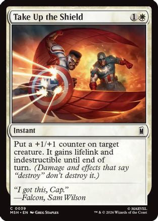 Take Up the Shield  [Marvel Super Heroes]