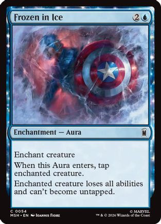 Frozen in Ice  [Marvel Super Heroes] Foil