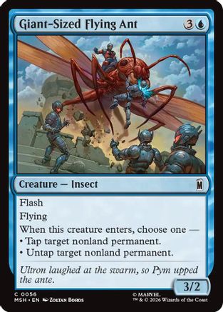 Giant-Sized Flying Ant  [Marvel Super Heroes]