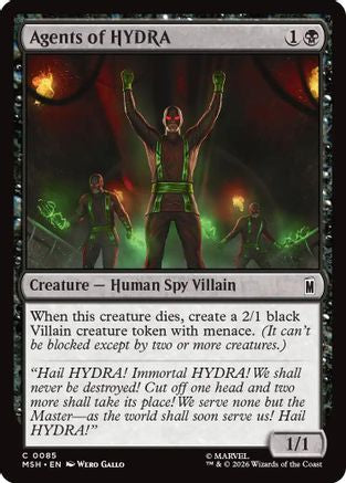 Agents of HYDRA  [Marvel Super Heroes]
