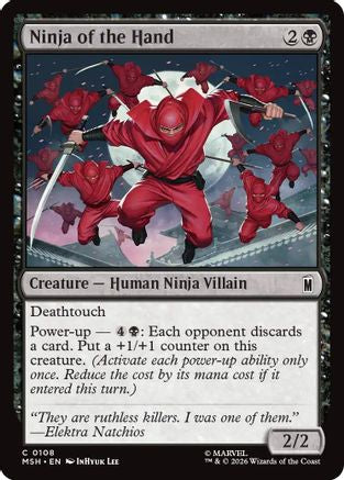 Ninja of the Hand  [Marvel Super Heroes] Foil