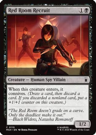Red Room Recruit  [Marvel Super Heroes]