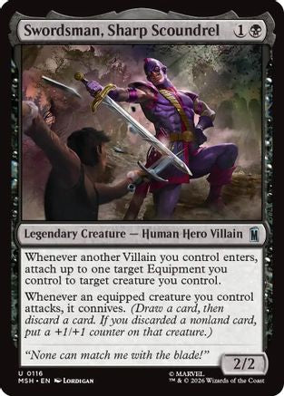 Swordsman, Sharp Scoundrel  [Marvel Super Heroes] Foil