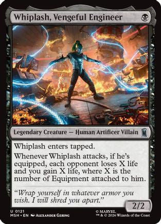 Whiplash, Vengeful Engineer  [Marvel Super Heroes]