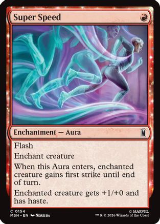 Super Speed  [Marvel Super Heroes] Foil