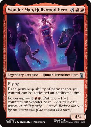 Wonder Man, Hollywood Hero  [Marvel Super Heroes] Foil