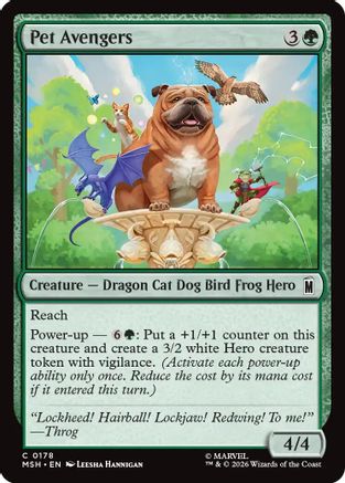 Pet Avengers  [Marvel Super Heroes]