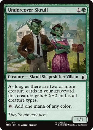 Undercover Skull  [Marvel Super Heroes] Foil