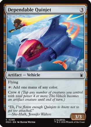 Dependable Quinjet  [Marvel Super Heroes]