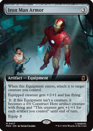 Iron Man Armor (Extended Art)  [Marvel Super Heroes] Foil