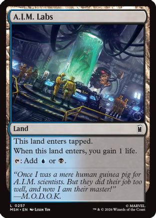 A.I.M. Labs  [Marvel Super Heroes] Foil