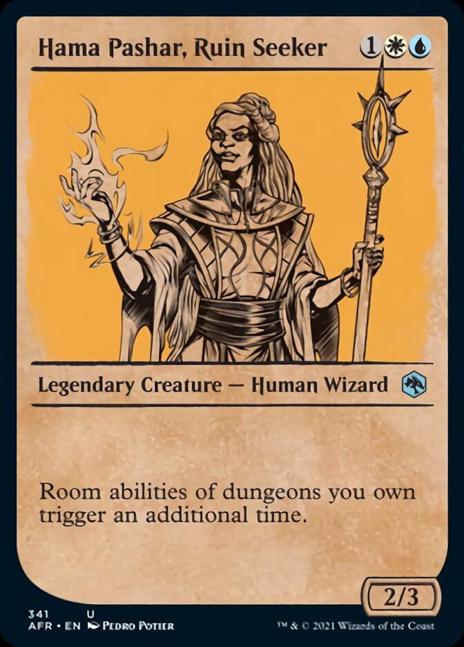 Hama Pashar, Ruin Seeker (Showcase) [Dungeons & Dragons: Adventures in the Forgotten Realms] Foil