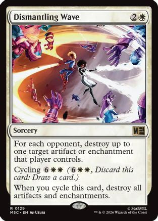 Dismantling Wave  [Commander: Marvel Super Heroes]