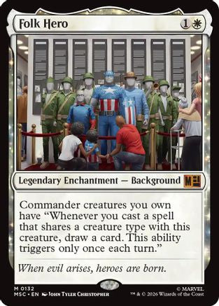 Folk Hero  [Commander: Marvel Super Heroes]