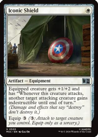 Iconic Shield  [Commander: Marvel Super Heroes] Foil