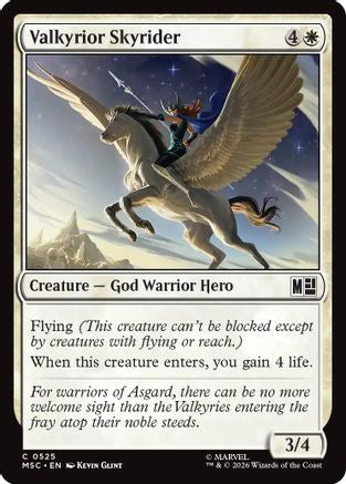Valkyrior Skyrider  [Commander: Marvel Super Heroes]