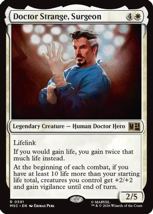 Doctor Strange, Surgeon  [Commander: Marvel Super Heroes] Foil