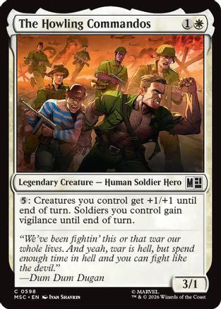 The Howling Commandos  [Commander: Marvel Super Heroes] Foil