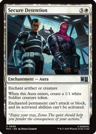Secure Detention  [Commander: Marvel Super Heroes]